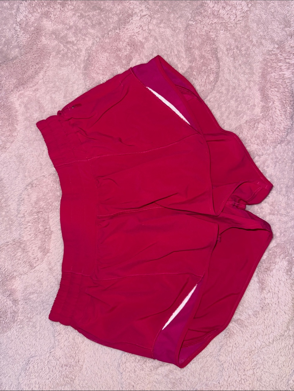 lululemon athletica Girls' Bright Pink Athletic Skort - Picture 2 of 3